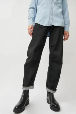 Clearance Pull on Crepe Sole Boot in Nero Collections|Clogs And Shoes