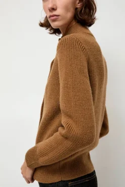Outlet Raw Blouson Cardigan in Bronze Collections|Sweaters