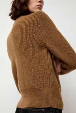 Outlet Raw Blouson Cardigan in Bronze Collections|Sweaters