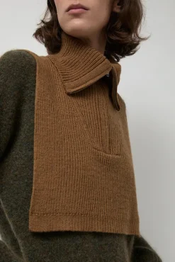 Sale Raw Collar in Bronze Scarves & Gloves|Accessories