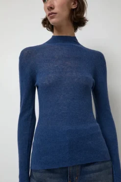 Clearance Ribalpa Turtleneck in Blue Collections|Sweaters