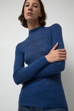 Clearance Ribalpa Turtleneck in Blue Collections|Sweaters