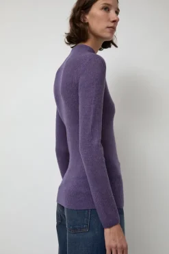 Hot Ribalpa Turtleneck in Lilac Collections|Sweaters