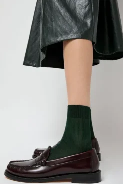 Sale Ribbed Ankle Socks in Cipresso Holiday Gift Guide|Collections