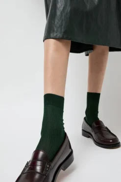 Sale Ribbed Ankle Socks in Cipresso Holiday Gift Guide|Collections