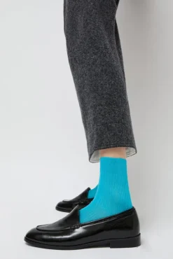 Best Ribbed Ankle Socks in Turquoise Holiday Gift Guide|Collections