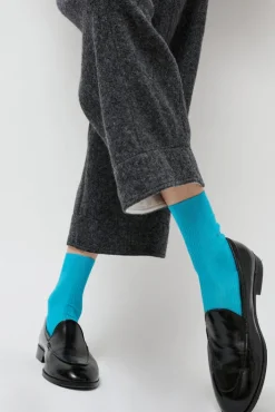 Best Ribbed Ankle Socks in Turquoise Holiday Gift Guide|Collections
