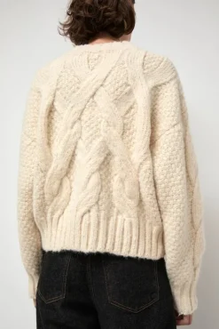 Hot Rita Cable Sweater in Ivory Holiday Gift Guide|Sweaters