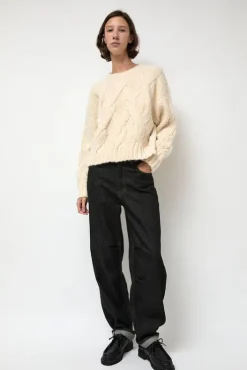 Hot Rita Cable Sweater in Ivory Holiday Gift Guide|Sweaters
