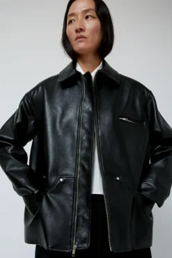 New Rome Jacket in Black Collections|Jackets & Outerwear