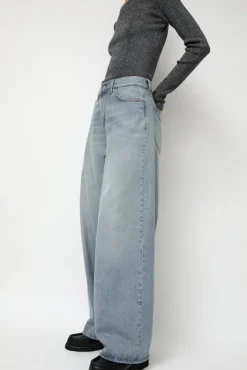 Outlet Roomy Jean in 90s Blue Denim|Shorts & Pants