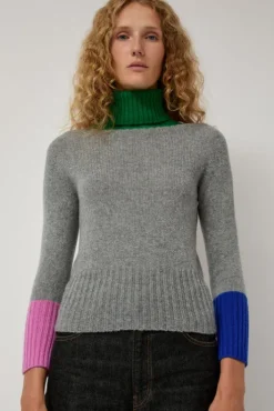 Discount Rudi Mini in Grey Pink Green Blue Sweaters|Clothing