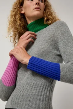 Discount Rudi Mini in Grey Pink Green Blue Sweaters|Clothing