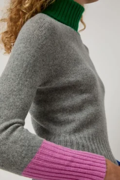 Discount Rudi Mini in Grey Pink Green Blue Sweaters|Clothing