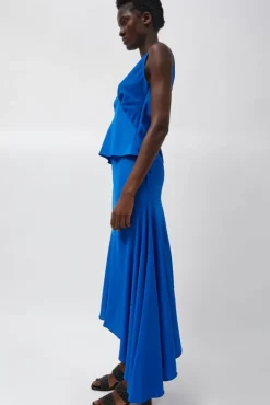 Sale Sanna Skirt in Cobalt Blue Skirts|Clothing