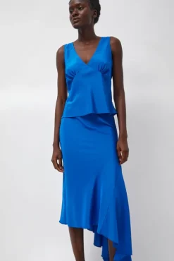 Sale Sanna Skirt in Cobalt Blue Skirts|Clothing