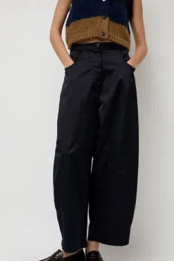 Fashion Satin Curved Pants in Night Collections|Shorts & Pants