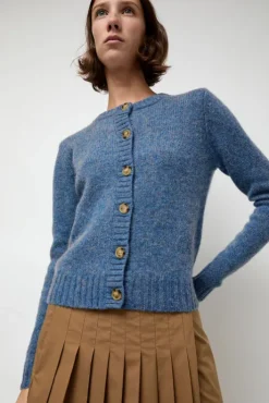 Sale Scottish Cardigan in Greekblue Collections|Sweaters