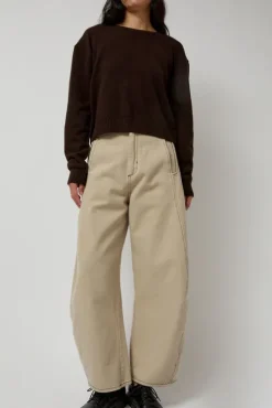 Online Shade Denim Pants in Tan Denim|Shorts & Pants