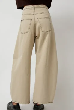 Online Shade Denim Pants in Tan Denim|Shorts & Pants