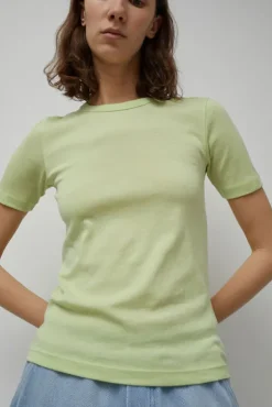 Hot Shrunken Tee in Limeade Collections|Tops