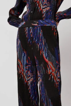 Best Silhouette Plisse Pant in Blue Shadow Wing Shorts & Pants|Clothing