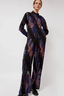 Best Silhouette Plisse Pant in Blue Shadow Wing Shorts & Pants|Clothing