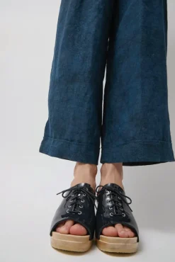 Best Simone Clog on High Heel in Navy Patent Sale Clogs|Collections