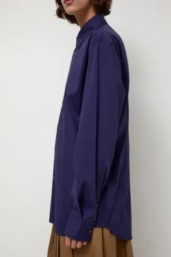 Sale Slim Long Shirt in Ultramarine Tops|Clothing