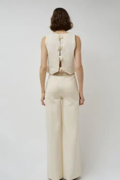Online Soft Hank Pant in Bone Collections|Denim