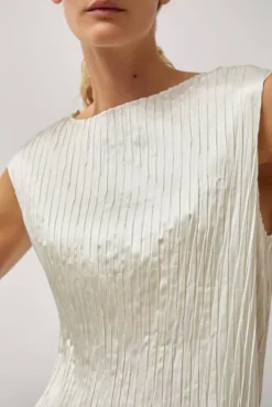New Space Tank in Ivory Tops|Clothing