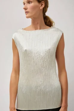 New Space Tank in Ivory Tops|Clothing
