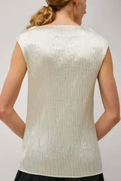 New Space Tank in Ivory Tops|Clothing