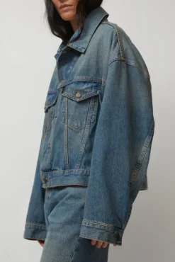 Clearance Spencer Jacket in Oil Blue Jackets & Outerwear|Denim