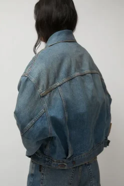 Clearance Spencer Jacket in Oil Blue Jackets & Outerwear|Denim