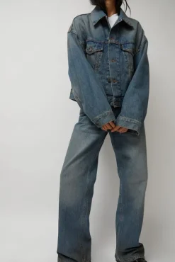 Clearance Spencer Jacket in Oil Blue Jackets & Outerwear|Denim