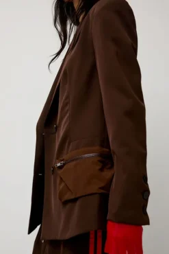 Hot Sport Blazer in Mud Jackets & Outerwear|Clothing