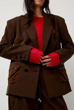 Hot Sport Blazer in Mud Jackets & Outerwear|Clothing