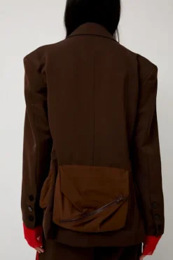 Hot Sport Blazer in Mud Jackets & Outerwear|Clothing