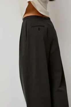 Fashion Straight Trousers in Dark Grey Collections|Shorts & Pants
