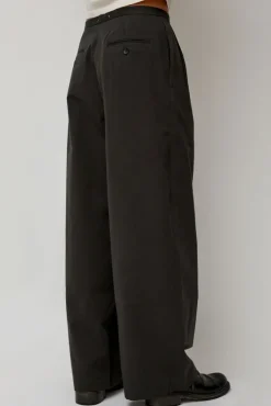 Fashion Straight Trousers in Dark Grey Collections|Shorts & Pants