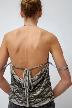 Fashion Strap Top in Print Tops|Clothing