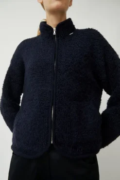 Fashion Teddy Jacket in Navy Collections|Jackets & Outerwear