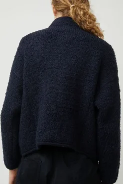 Fashion Teddy Jacket in Navy Collections|Jackets & Outerwear