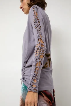 Best Tosh Long Sleeve Tee in Mauve Tops|Clothing