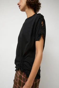 Sale Tosh Tee in Black Tops|Clothing