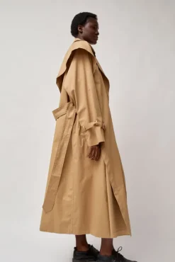 Clearance Trench Coat in Beige Jackets & Outerwear|Clothing