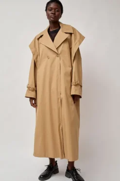 Clearance Trench Coat in Beige Jackets & Outerwear|Clothing