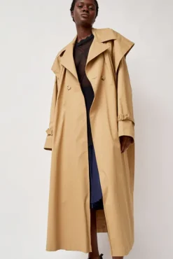 Clearance Trench Coat in Beige Jackets & Outerwear|Clothing