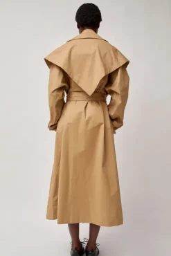 Clearance Trench Coat in Beige Jackets & Outerwear|Clothing